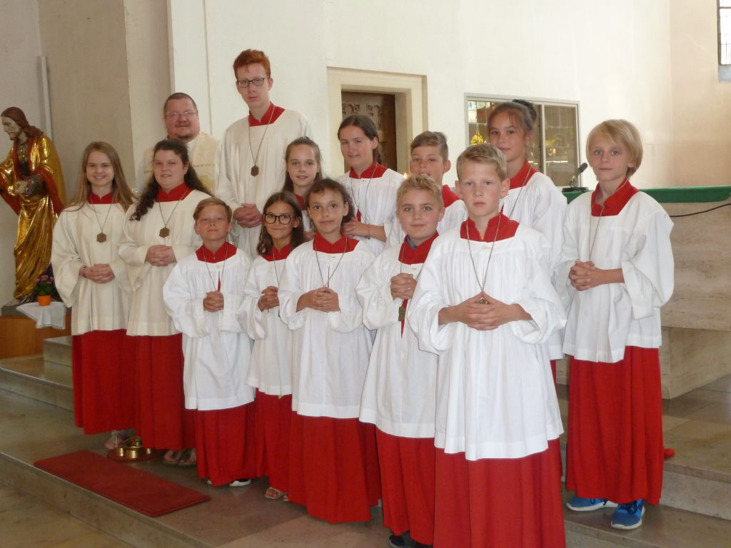 Ministranten-Aufnahmefeier